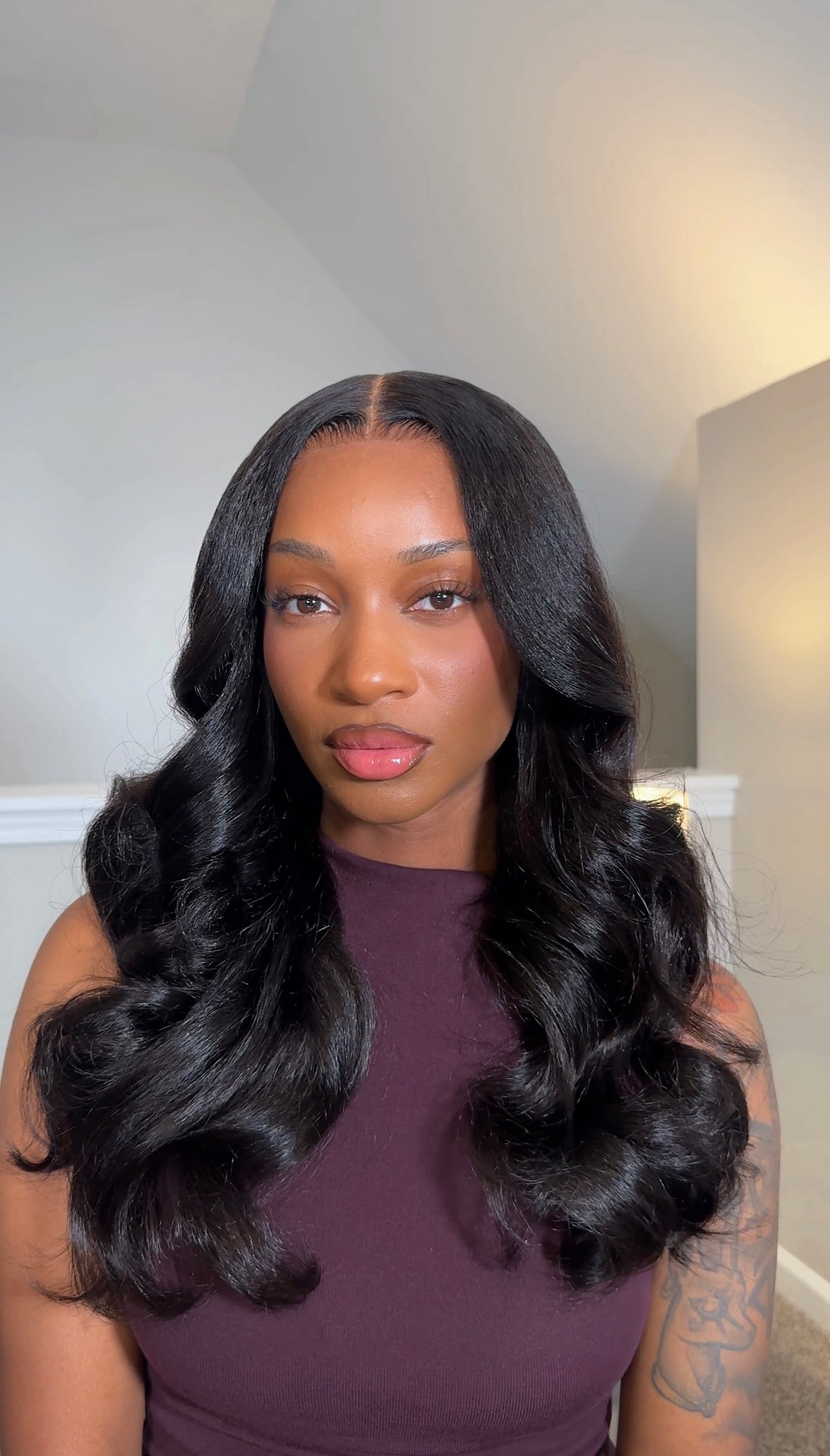 7x6 HD lace yaki straight wig