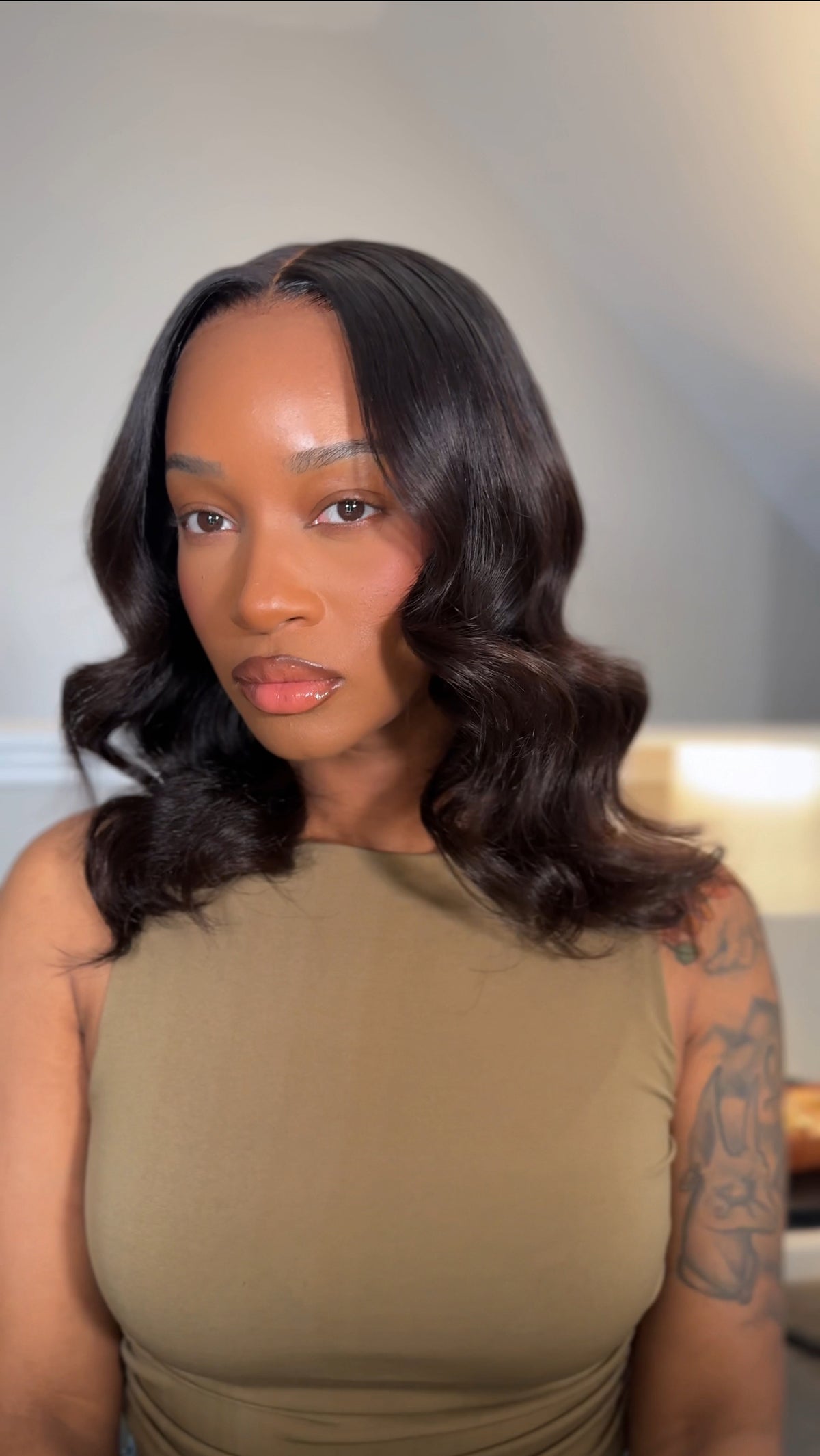 7x6 HD lace 14” Bodywave wig