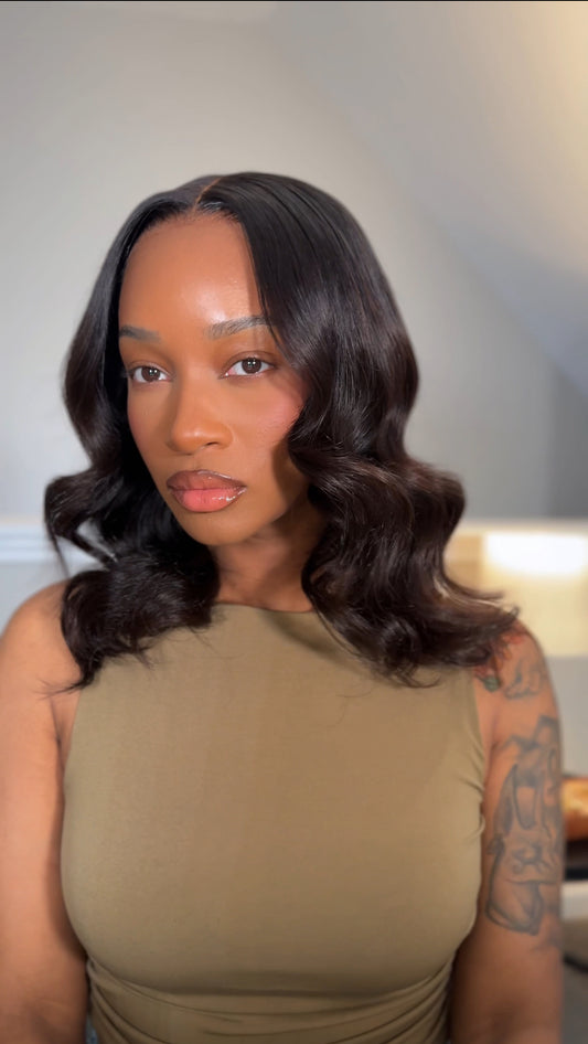 7x6 HD lace 14” Bodywave wig